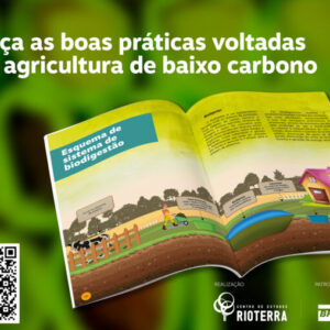 Centro de Estudos Rioterra lança cartilha gratuita sobre agricultura de baixo carbono