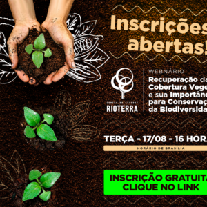 Inscrições abertas para o Webinário de 17/08